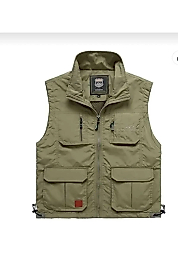 Mevsimlil Outdoor Yelek Çok Cepli